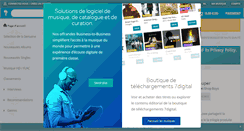 Desktop Screenshot of fr-be.7digital.com